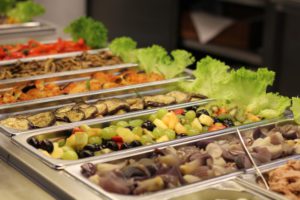 italienisches Buffet im Bistro