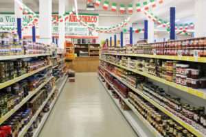 italienischer Supermarkt in Bielefeld von innen